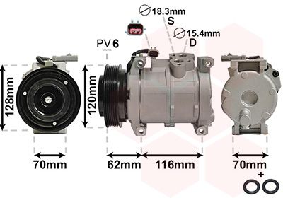 Air conditioning compressor