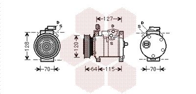 Air conditioning compressor
