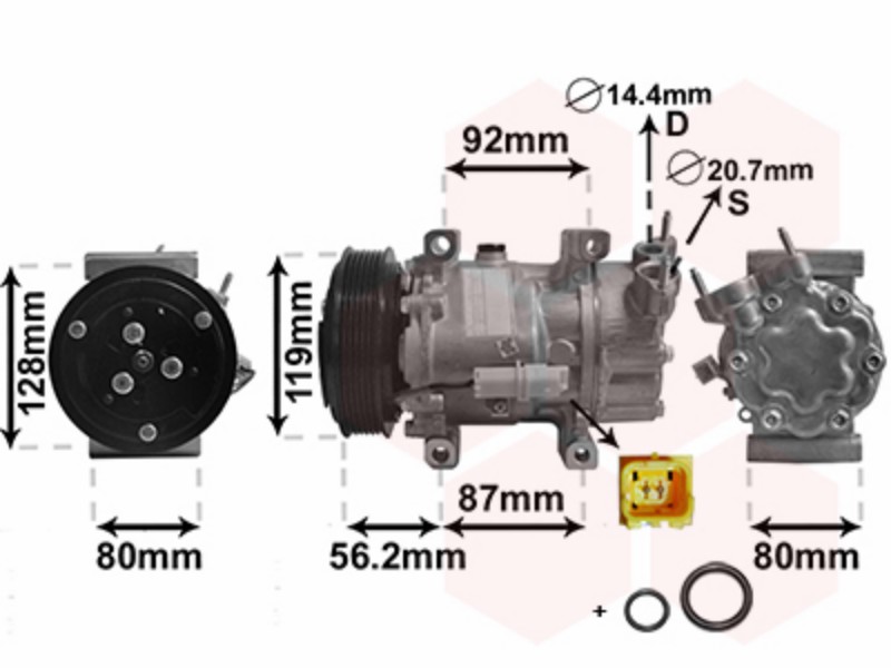 Air conditioning compressor