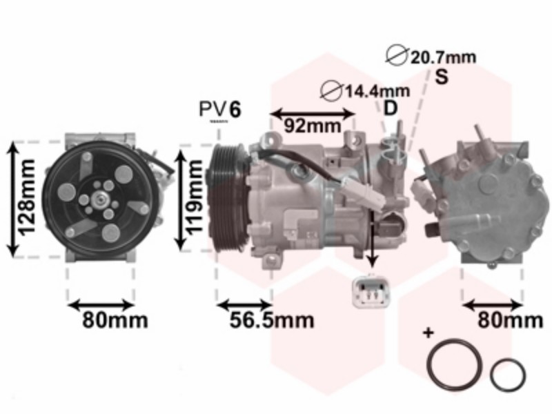 Air conditioning compressor