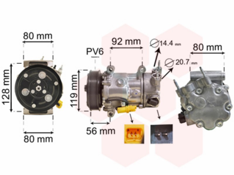 Air conditioning compressor