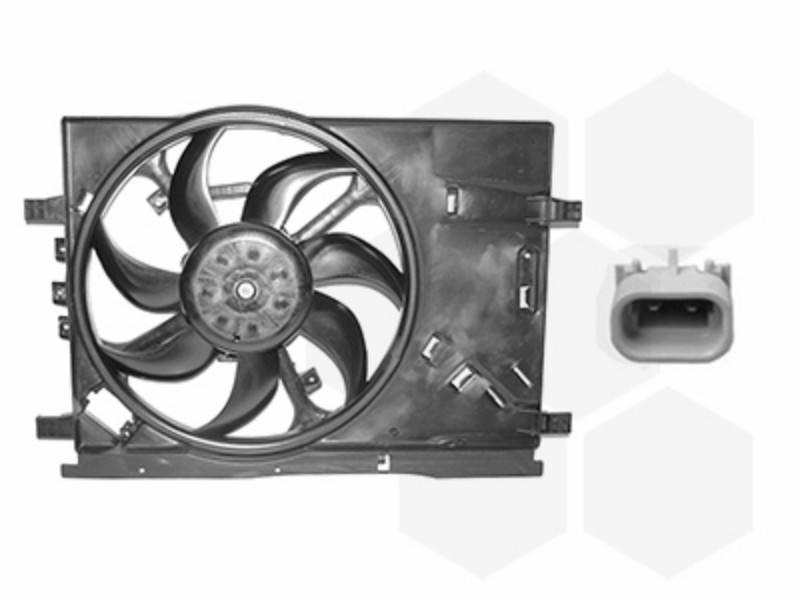 Fan shroud + fan