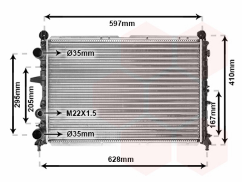 VWZ radiator