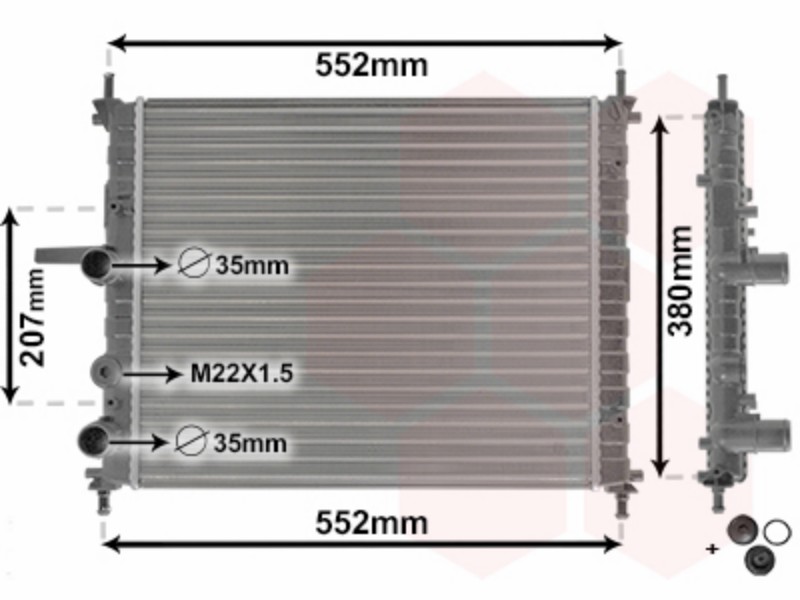 VWZ radiator