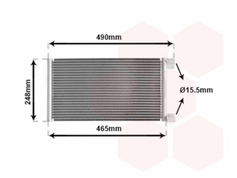 Condenser without dryer