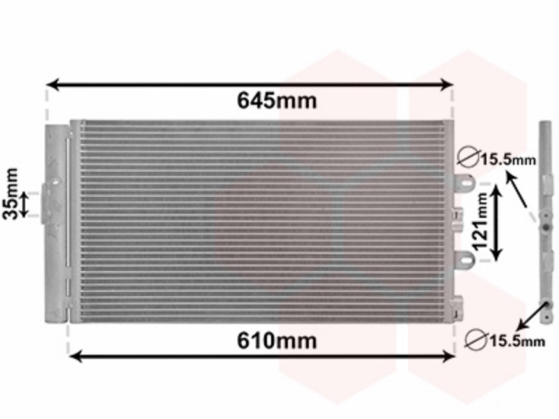 Condenser with dryer