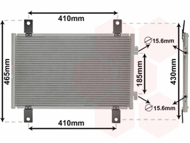 VWZ condenser without drier