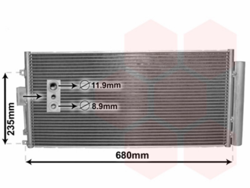 Condenser with dryer