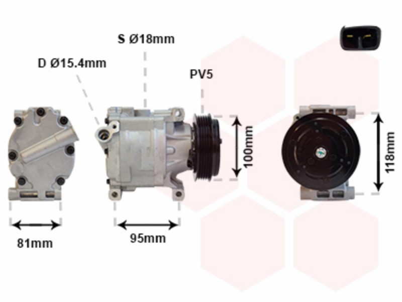 Air conditioning compressor