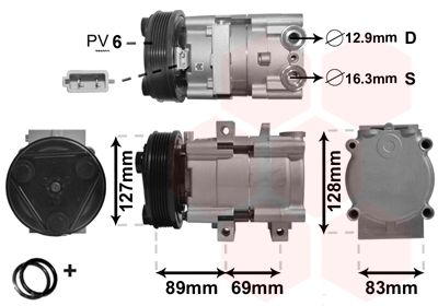 Air conditioning compressor