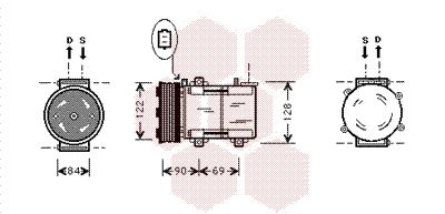 Air conditioning compressor
