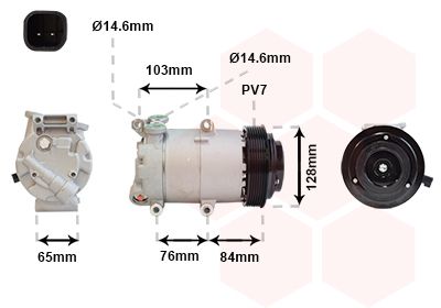 Air conditioning compressor