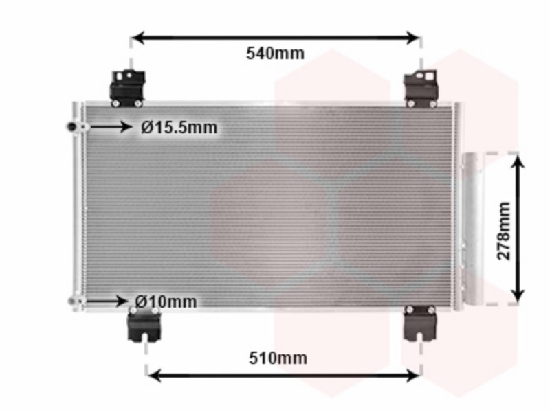 VWZ condenser with drier