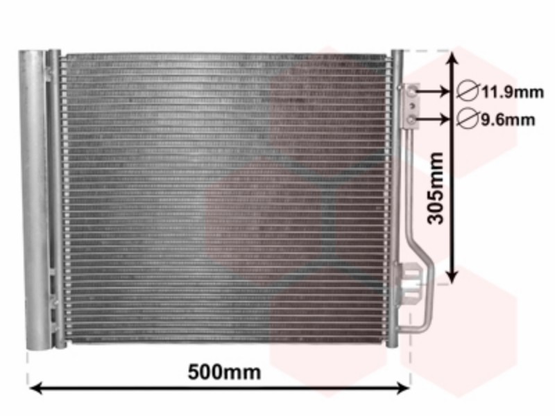 Condenser with dryer