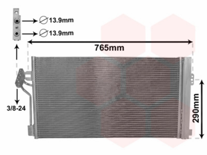 Condenser with dryer