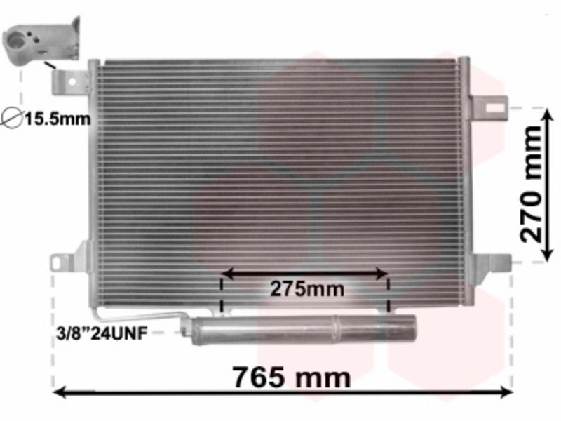 Condenser with dryer