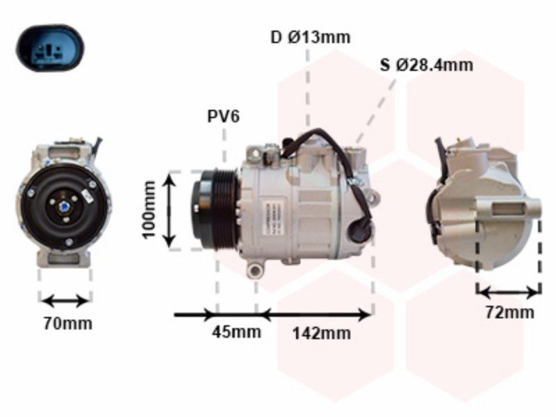Air conditioning compressor
