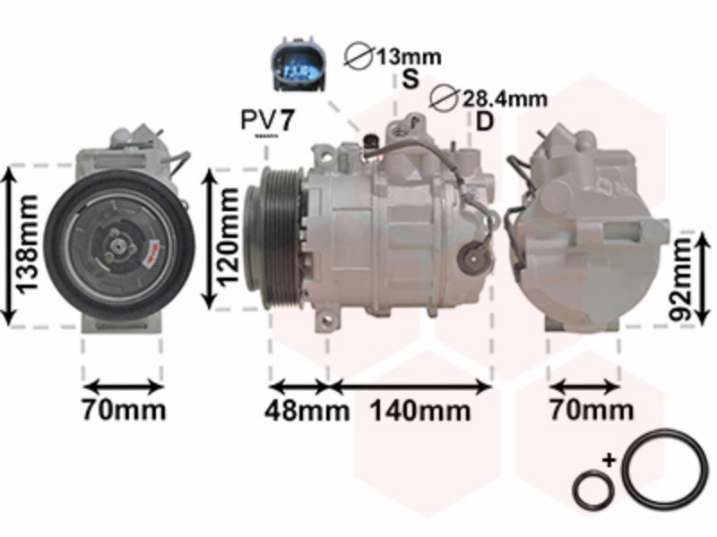 Air conditioning compressor