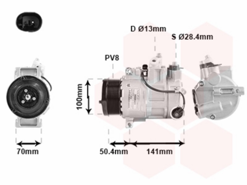 Air conditioning compressor