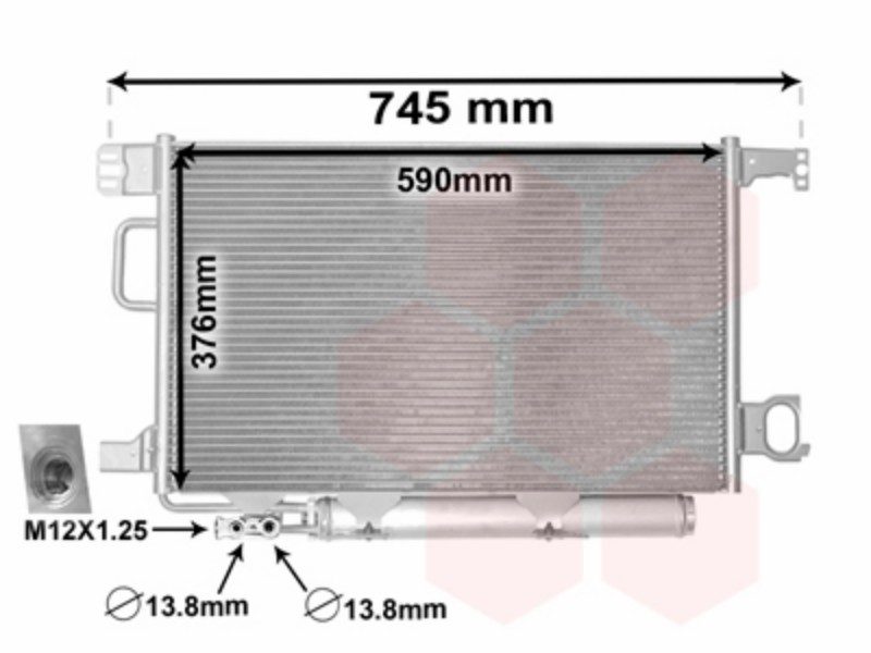 Condenser with dryer