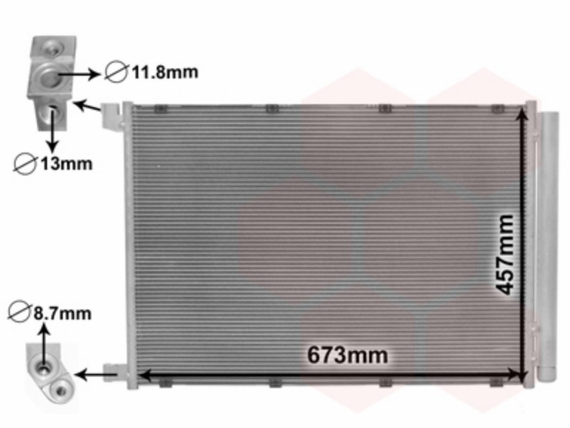 VWZ condenser with drier