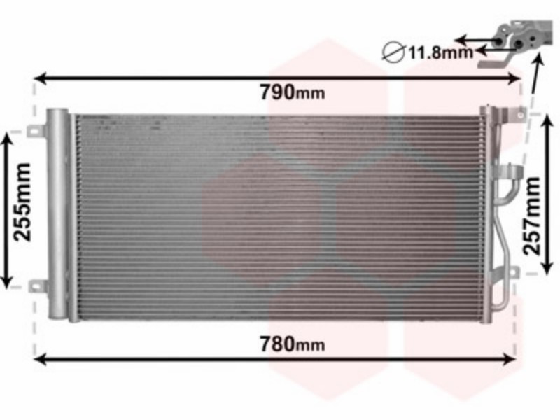 Condenser with dryer