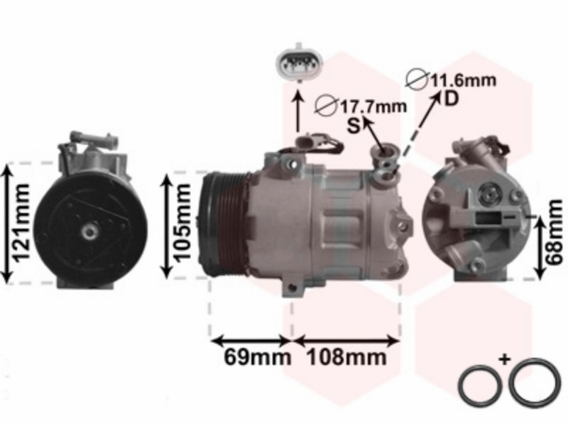 Air conditioning compressor