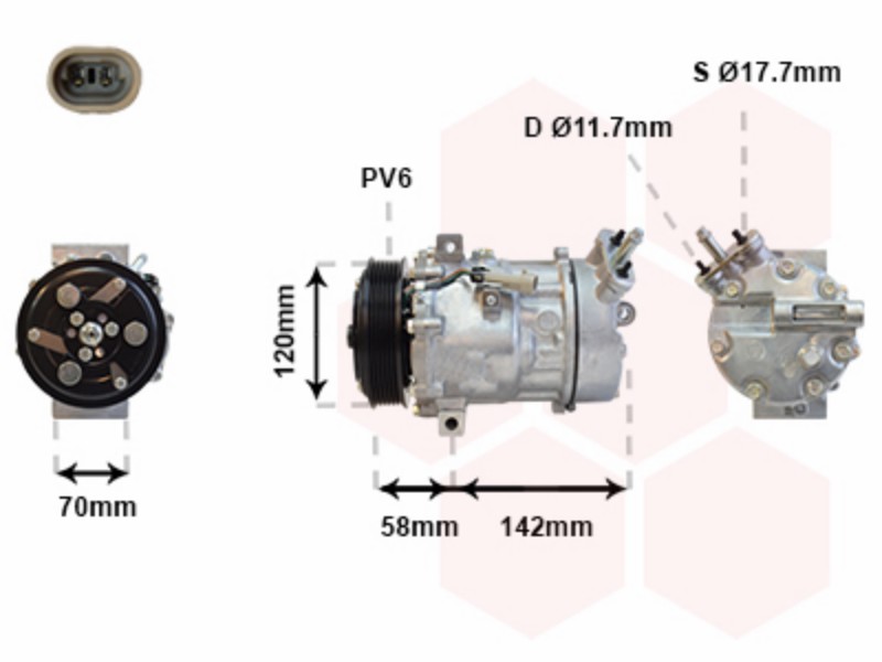 Air conditioning compressor
