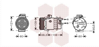 Air conditioning compressor