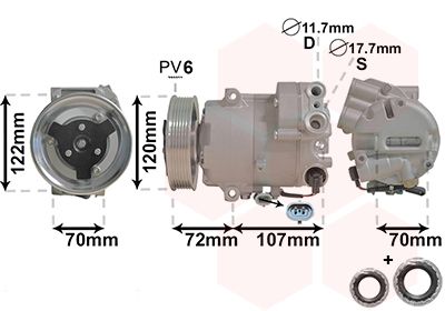 Air conditioning compressor
