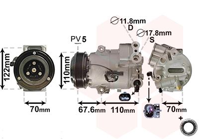 Air conditioning compressor