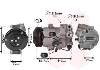 Air conditioning compressor