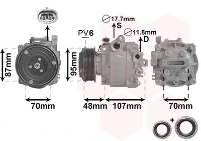 Air conditioning compressor