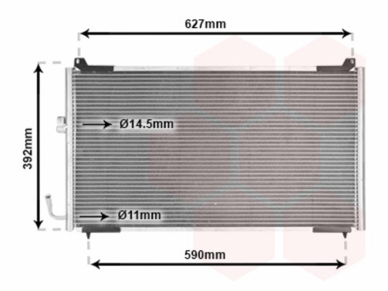 VWZ condenser without drier