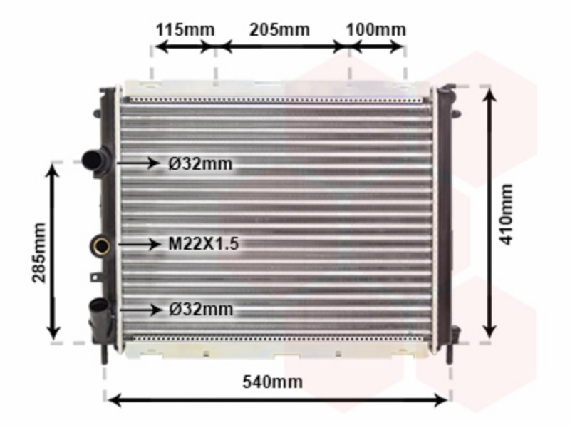 VWZ radiator