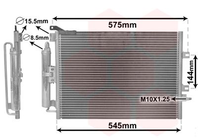 Condenser with dryer