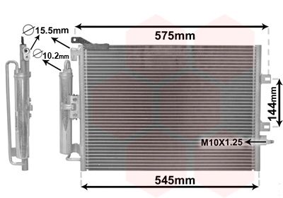 Condenser with dryer