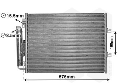 Condenser with dryer