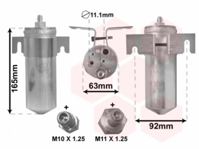 VWZ receiver drier