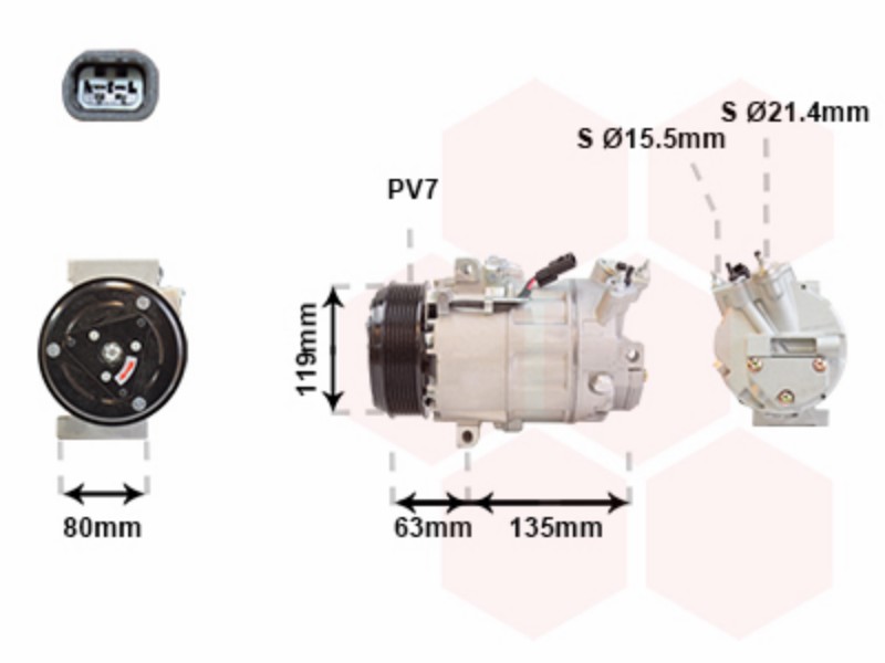 Air conditioning compressor