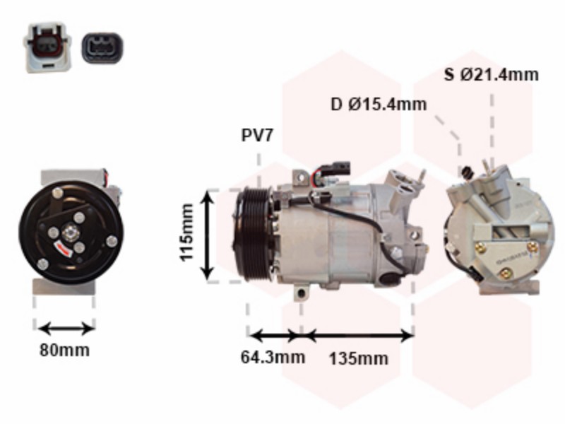 Air conditioning compressor