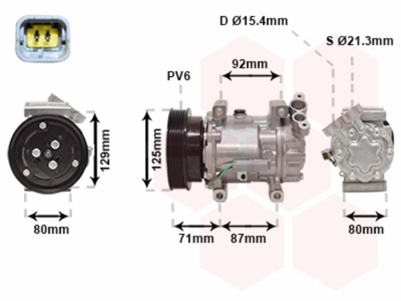 Air conditioning compressor