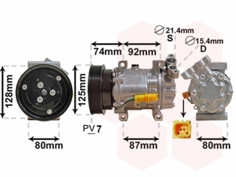 Air conditioning compressor