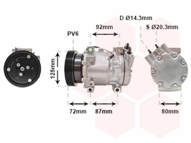 Air conditioning compressor