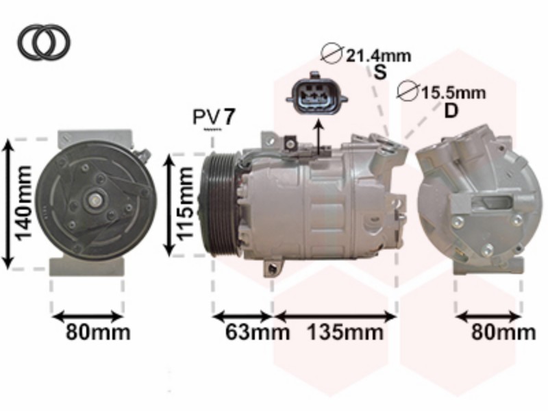 Air conditioning compressor