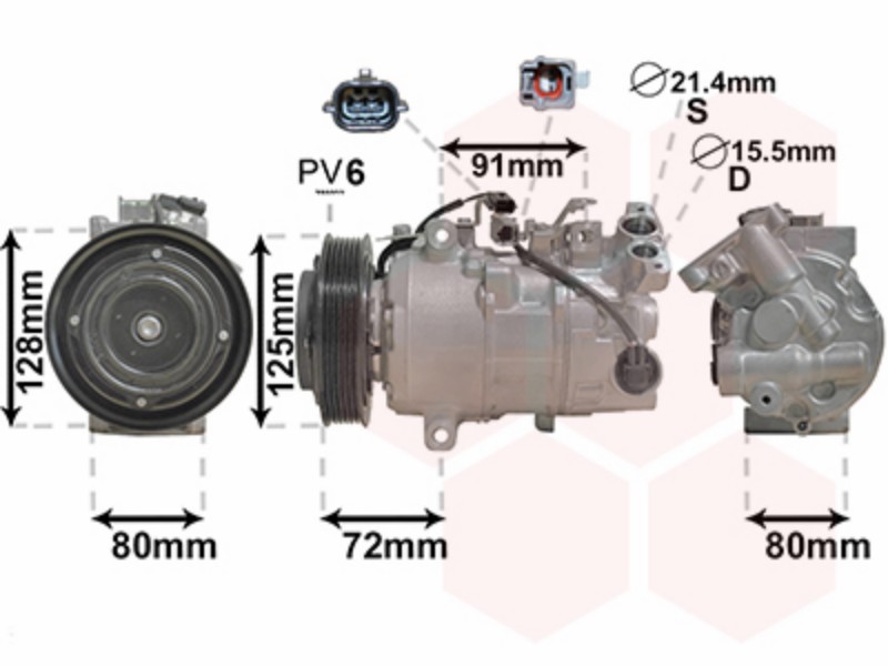 Air conditioning compressor