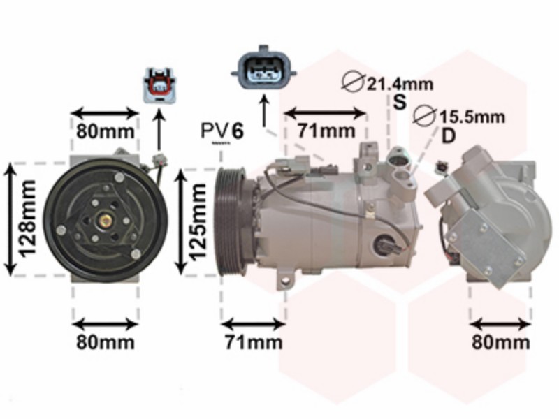 Air conditioning compressor