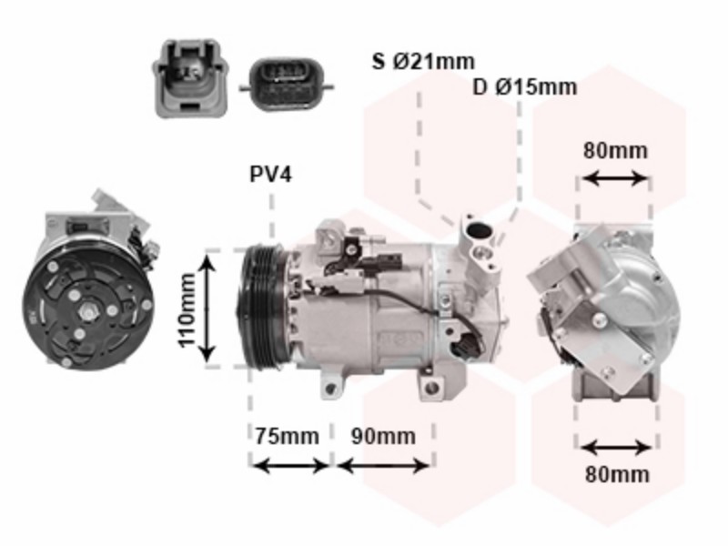 Air conditioning compressor