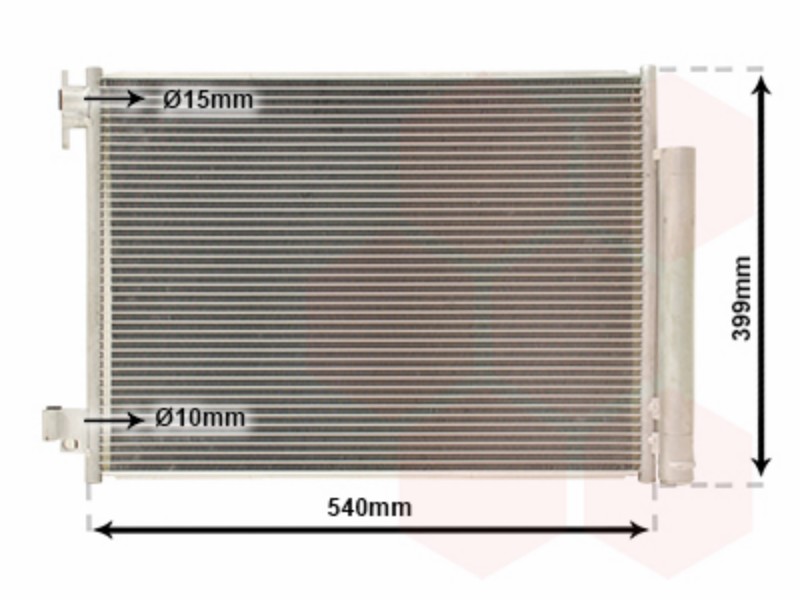 Condenser with dryer