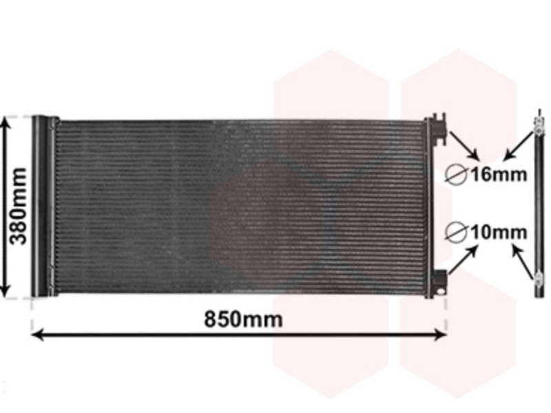 Condenser with dryer